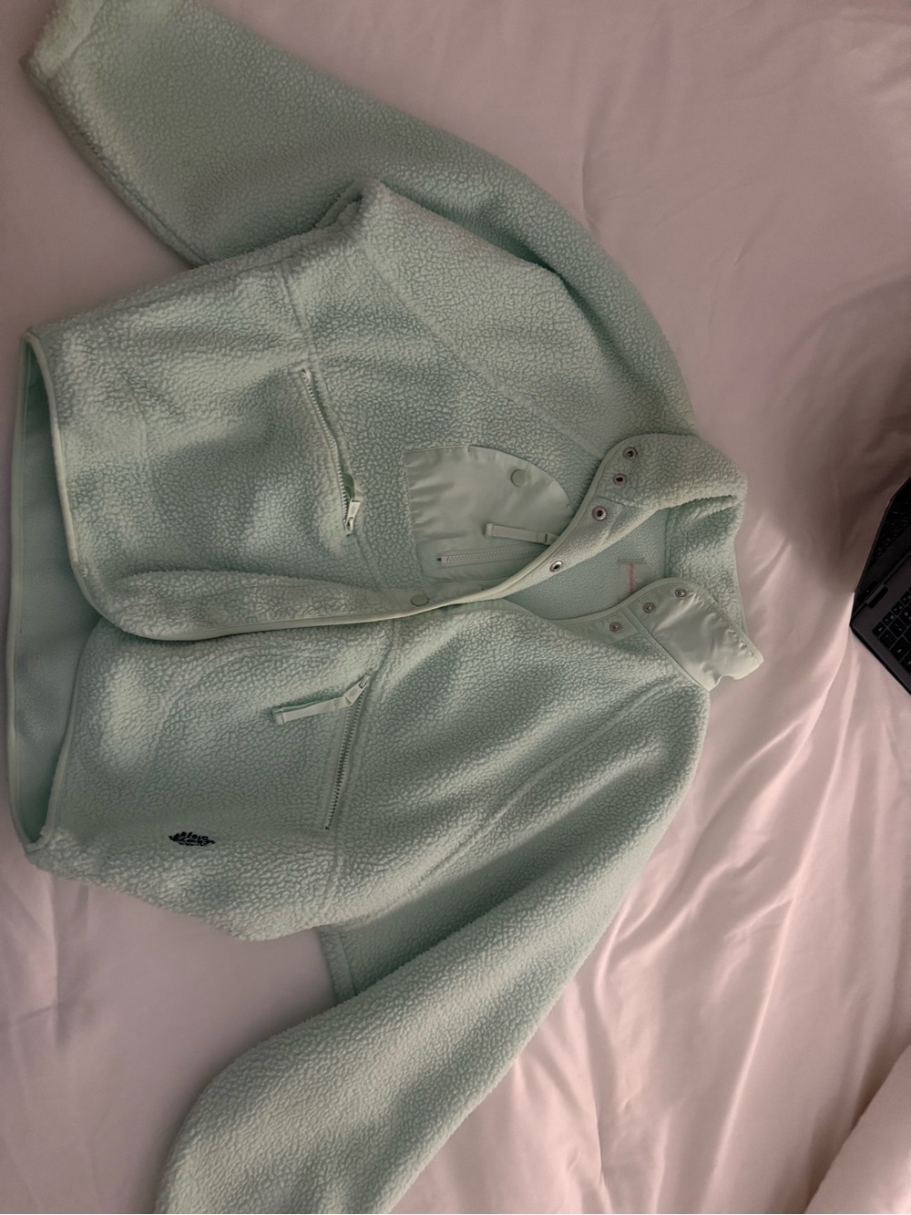 FP Movement by Free People Mint Teddy Sherpa Jacket
